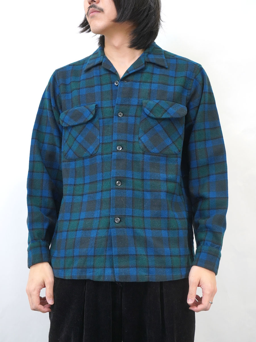 60's ペンドルトン 好配色チェック ボードシャツ 表記(M) | すべての