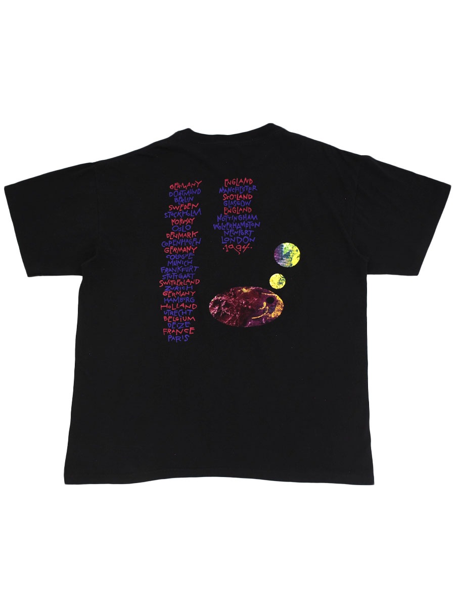 Vtg 1995 Live Band T-shirt White XL 90s Brockum Throwing