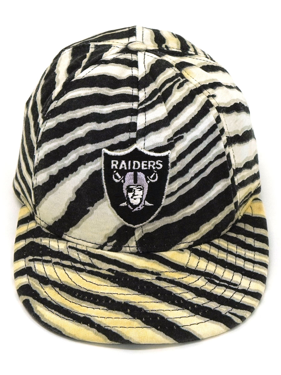 全ての ''RAIDERS'' ZUBAZ 90's ゼブラ柄 ITEM NEW | 6パネルキャップ キャップ