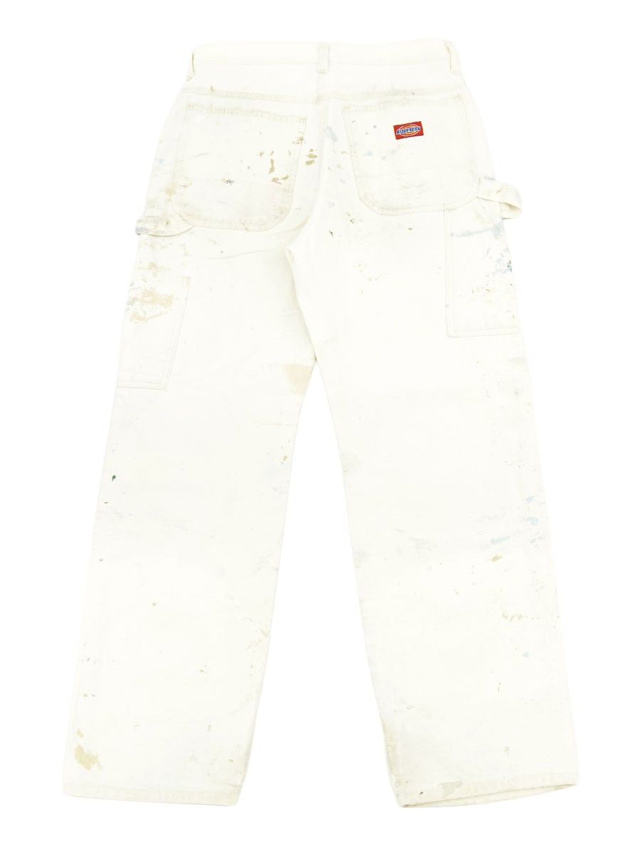 DICKIES WHITE COTTON PAINTER PANTS PAINT！(SIZE.W30 L30) | SOLD