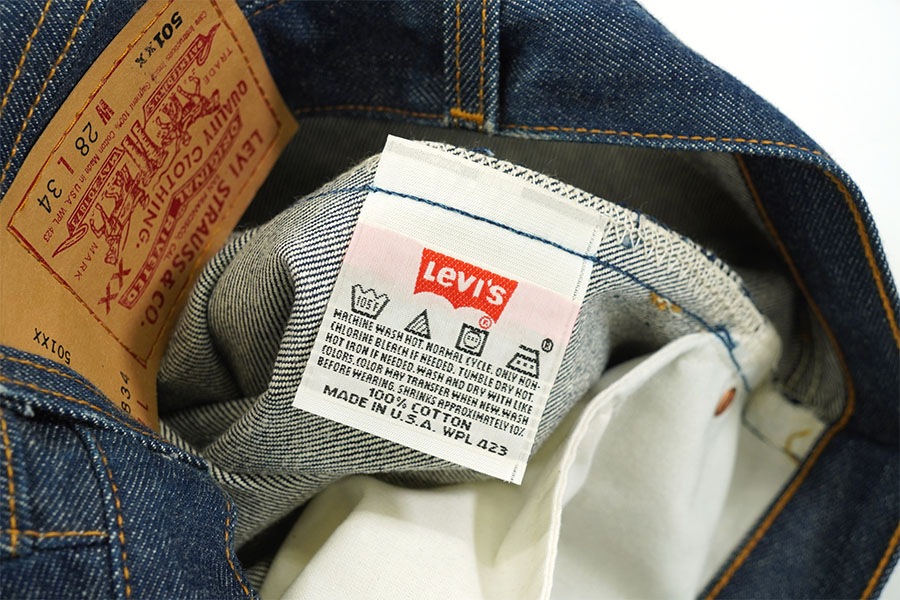 90's Levi's 501 デニムパンツ 表記(28ｘ34) USA製 DEAD
