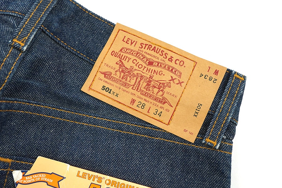 90's Levi's 501 デニムパンツ 表記(28ｘ34) USA製 DEAD