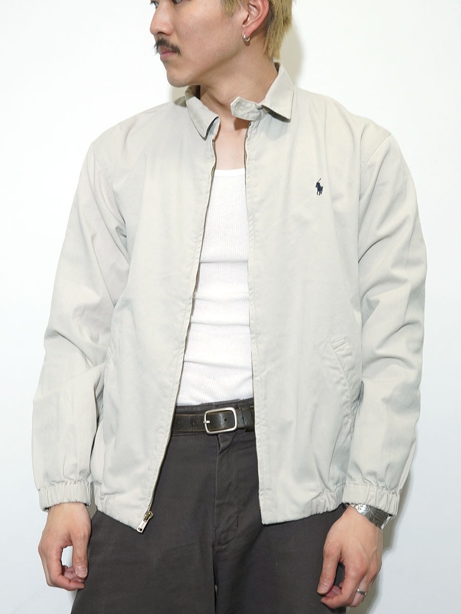 【人気】ラルフローレン Ralph Lauren スウィングトップ コットン 古着 90s Polo Ralph Lauren コットン ツイル スウィングトップ