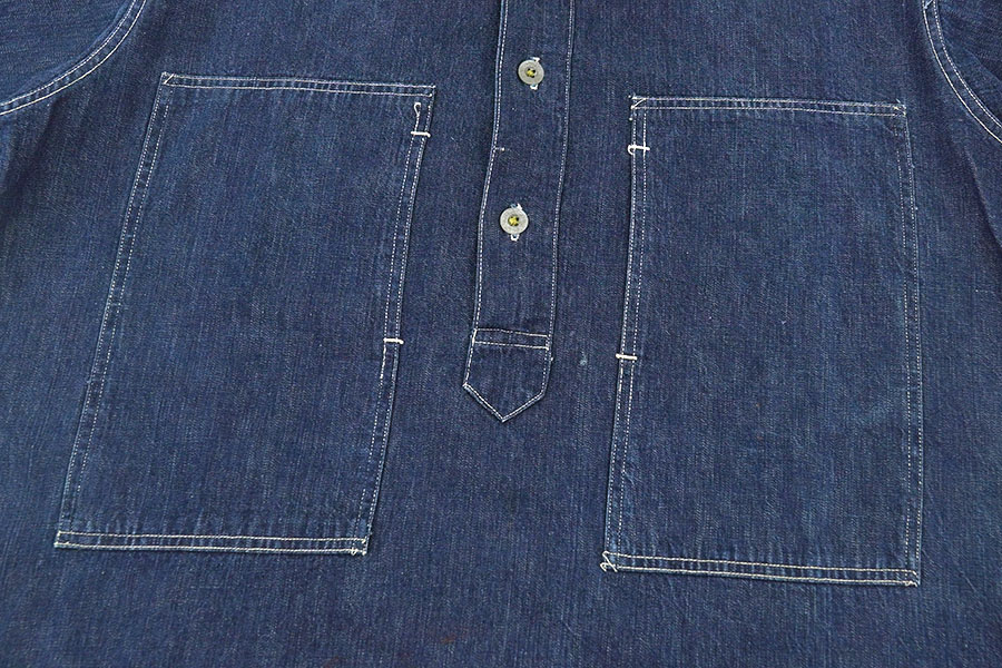 30'S U.S.ARMY M-35 DUNGAREE DENIM JUMPER (APPROX.MEDIUM)