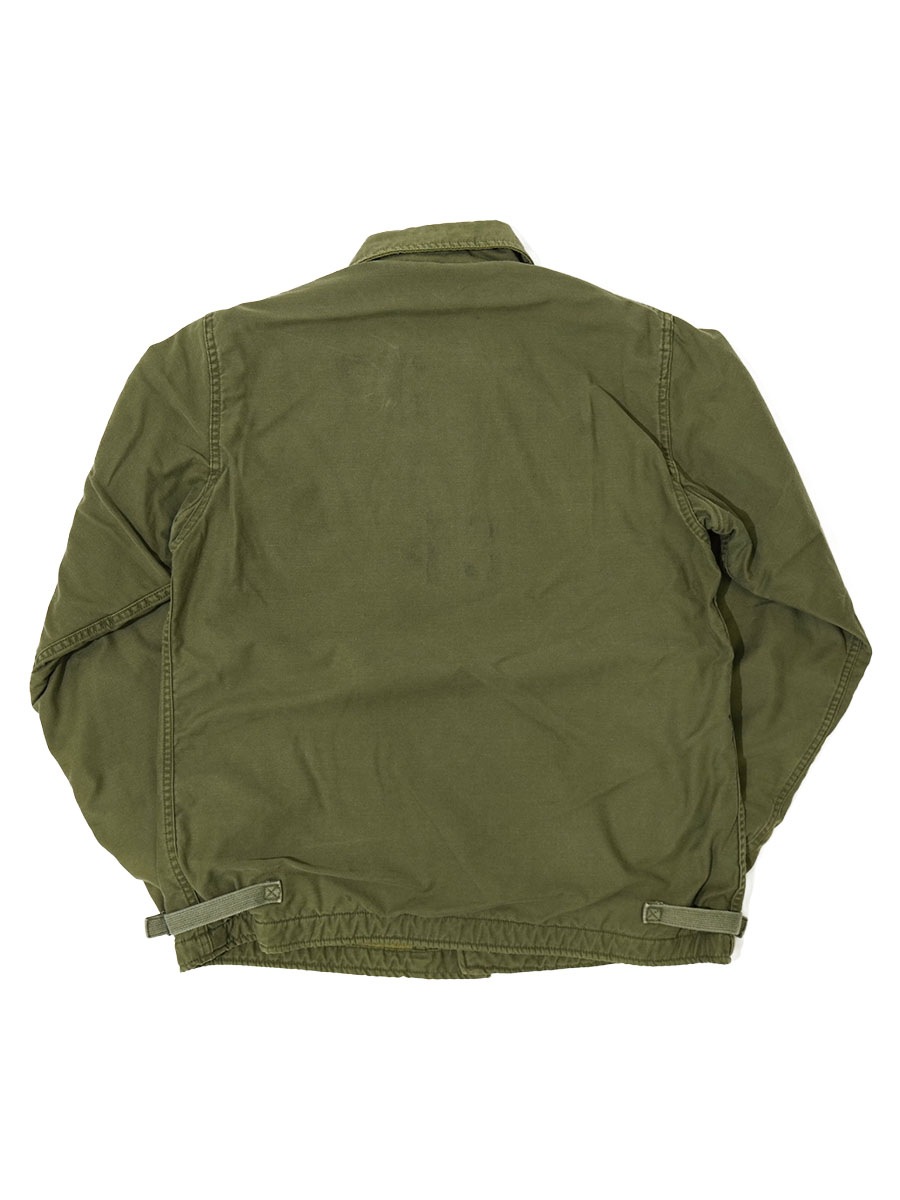 80's U.S.NAVY A-2 デッキジャケット 表記(MEDIUM) | NEW ITEM