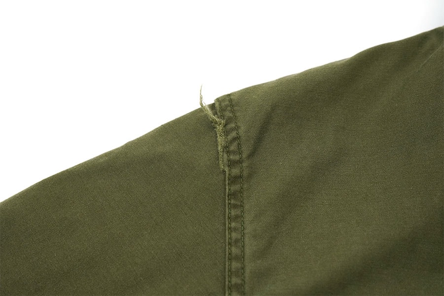 80's U.S.NAVY A-2 デッキジャケット 表記(MEDIUM)