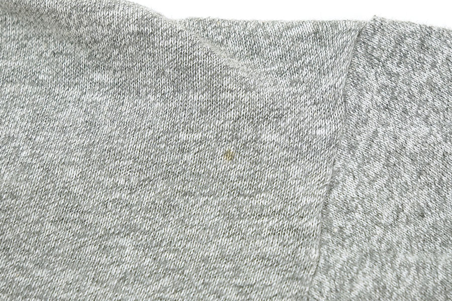 60's プロダクツタグ チャンピオン ''SPARTAN FOOTBALL C.H.S.'' 3段プリント Tシャツ 霜降りグレー 表記(L)