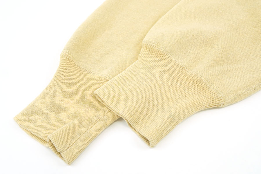 50's～ 無地 フリーダムスリーブスウェット ベージュ 実寸(L位)