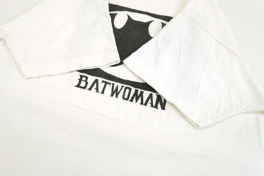 80's BVD ''BATWOMAN'' ロゴプリントTシャツ 表記(L)