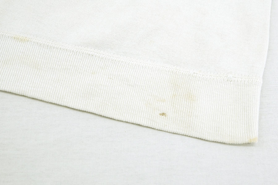 60's～ #35ナンバリング 染み込み 半袖スウェット 実寸(M位) | SOLD