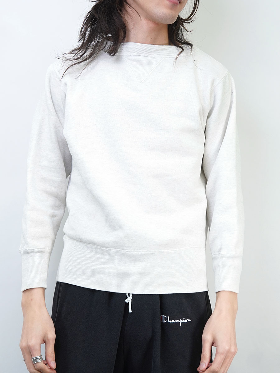 40's Penney's 両V 無地 セットインスリーブスウェット オートミール