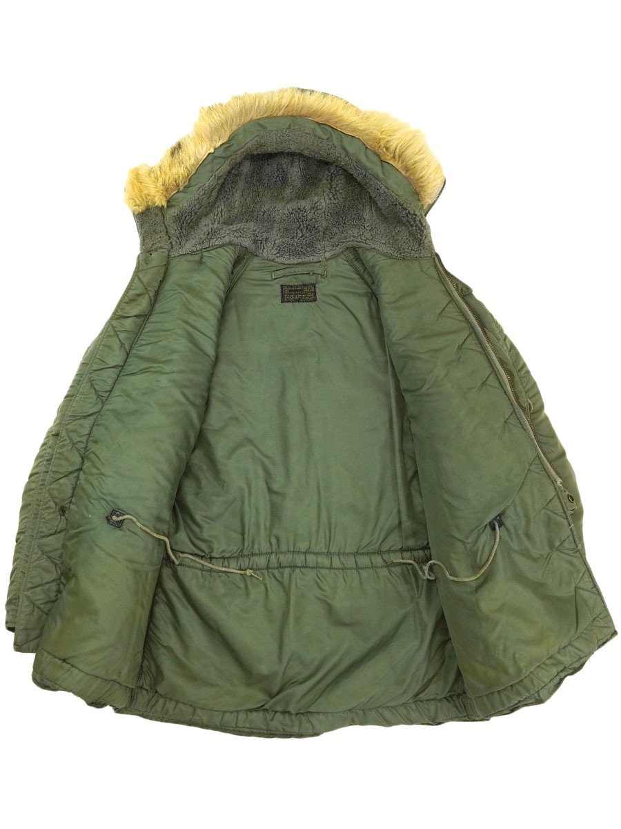 60 USAF 黒タグ MIL-J-6279D N-3B フライトジャケット 表記(M