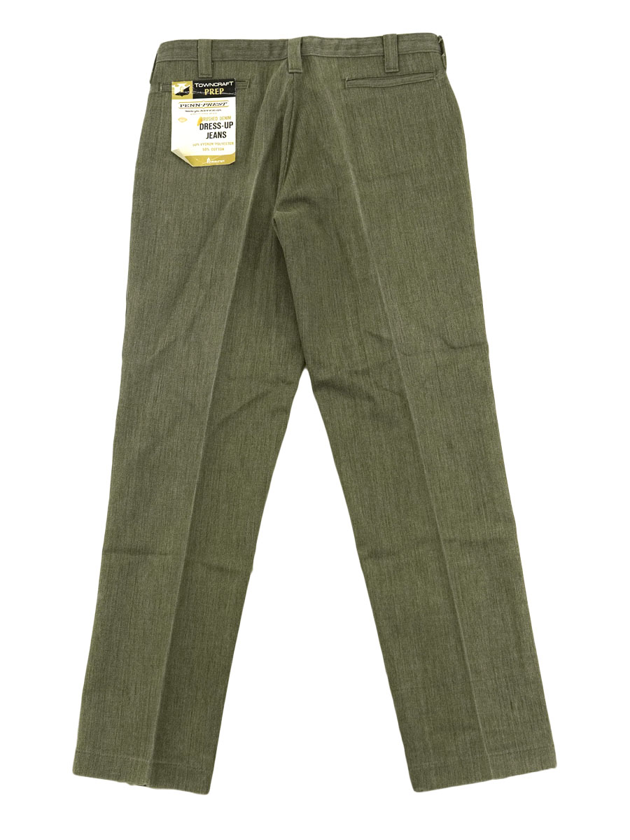 60's TOWNCRAFT PREP ''DRESS-UP JEANS'' スラックスパンツ 表記(31x30