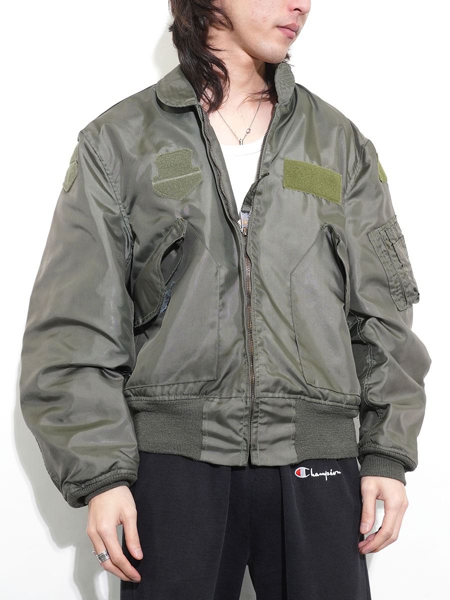 80's U.S. AIR FORCE CWU-36/P フライトジャケット 実寸(LARGE位