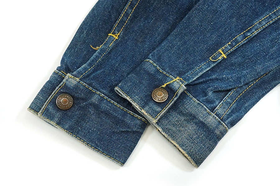50's Levi's 557BXX ギャラパッチ デニムジャケット 表記(10) キッズ