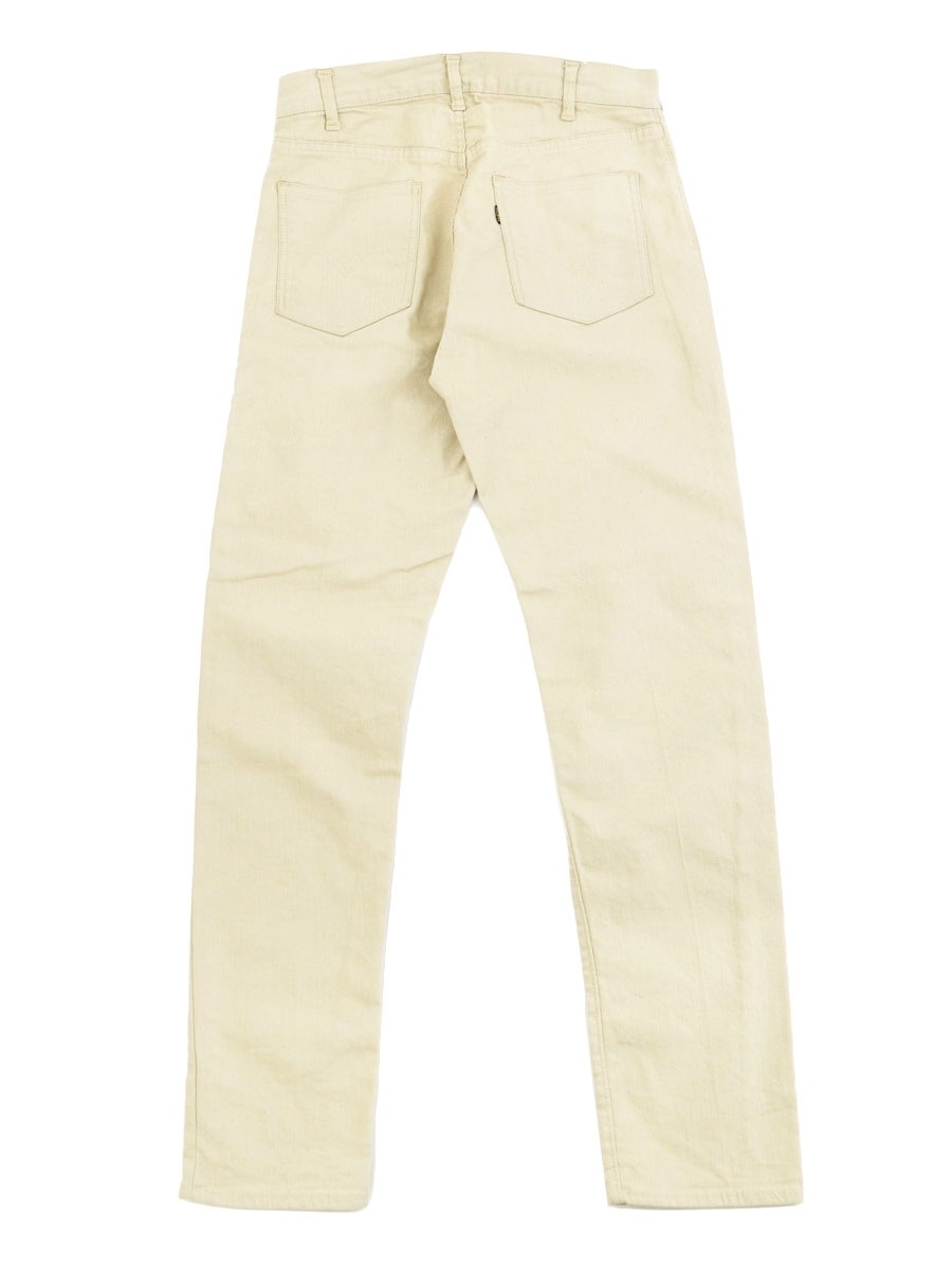 60's Levi's 612 BIG-E ストレッチテーパードパンツ オフホワイト 実寸(31x31位)