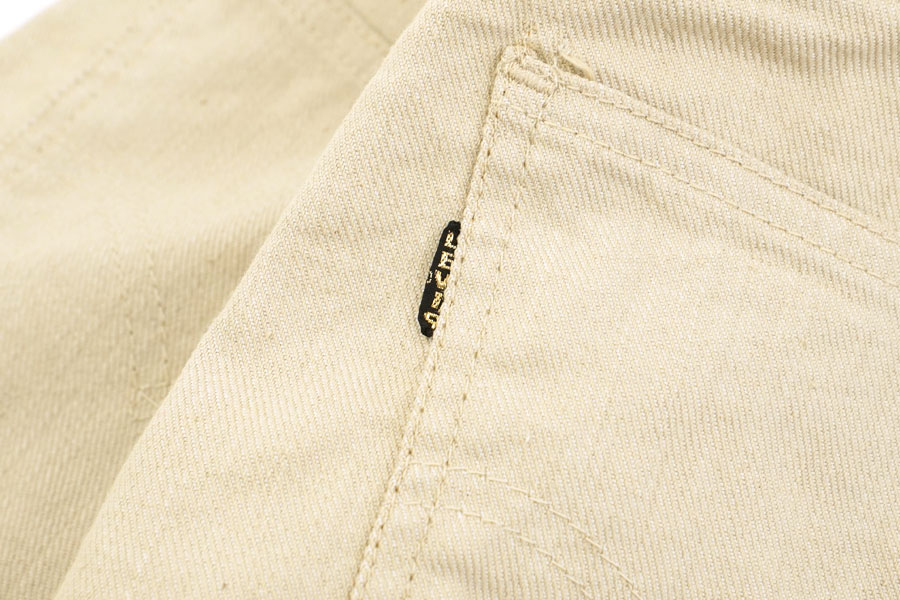 60's Levi's 612 BIG-E ストレッチテーパードパンツ オフホワイト 実寸(31x31位)