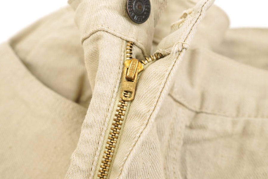 60's Levi's 612 BIG-E ストレッチテーパードパンツ オフホワイト 実寸(31x31位)