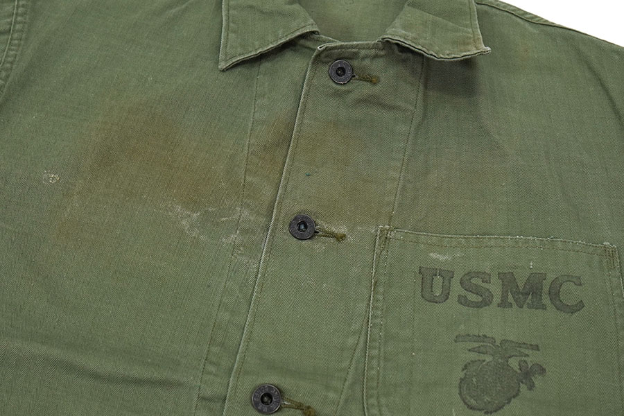 40'S USMC P-47 HBT JACKET (SIZE.36)