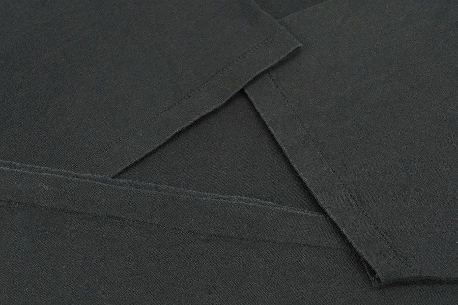 90's Hanes ''PULP FICTION/EZEKIEL 25:17'' 両面プリント ムービーTシャツ ブラック 表記(XL) USA製