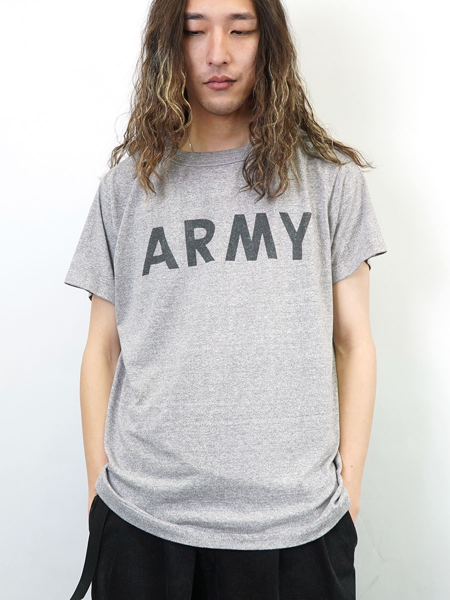 90's U.S. ARMY ''ARMY'' 霜降りTシャツ 表記(M) | SOLD OUT