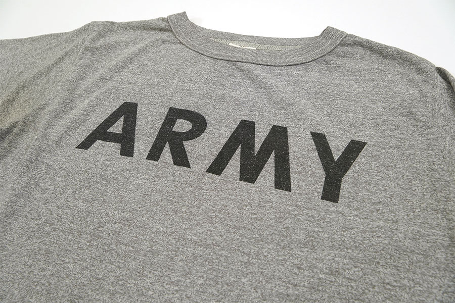90's U.S. ARMY ''ARMY'' 霜降りTシャツ 表記(M) | SOLD OUT