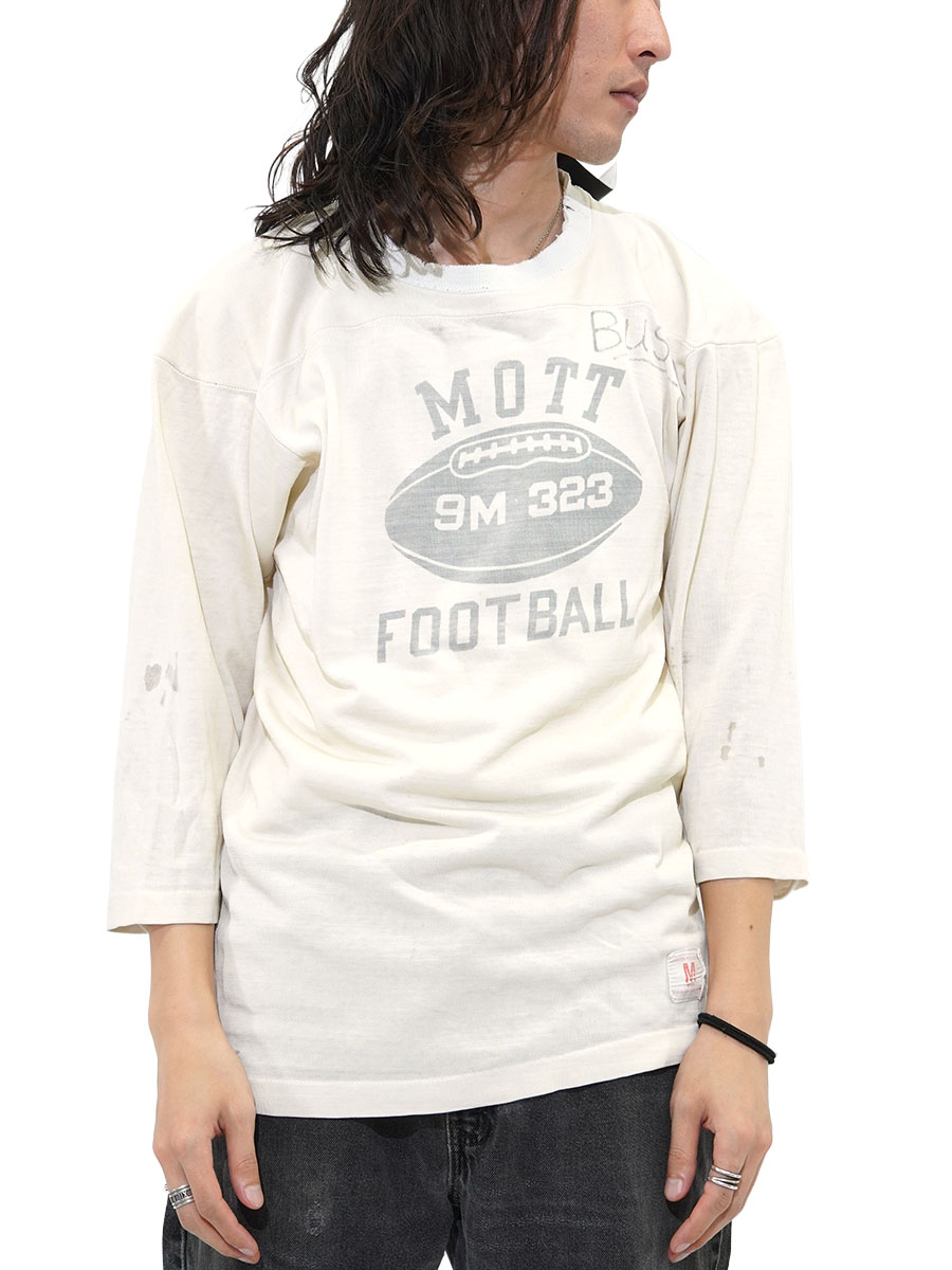 70's チャンピオン ''MOTT SM 323 FOOTBALL'' 3段染み込み