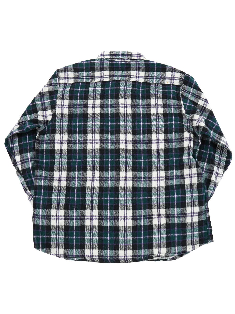 好配色 90s FIVE BROTHER ネルシャツ 緑 青 黒 白M 神配色 90s FIVE BROTHER ネルシャツ 緑 青 黒 白M - メルカリ