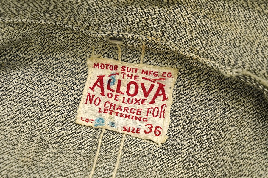 40's THE ALLOVA MOTOR SUIT MFG CO. ''STP/CHAMPION'' ワッペン