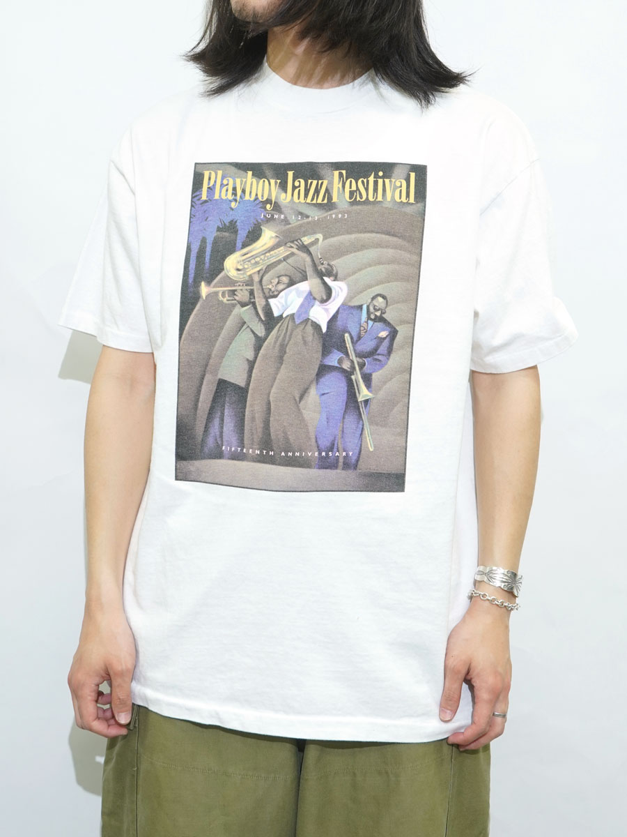 Playboy 90s Jazz Festival Tシャツ Lサイズ 90'S HANES ''PLAYBOY JAZZ FESTIVAL FIFTEENTH ANNIVERSARY'' T SHIRT