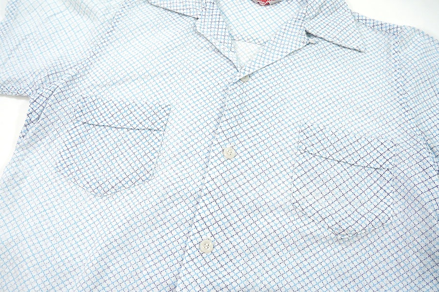 50'S～ SEAWANEE LOOP COLLAR S/S SHIRT (SIZE.SMALL)