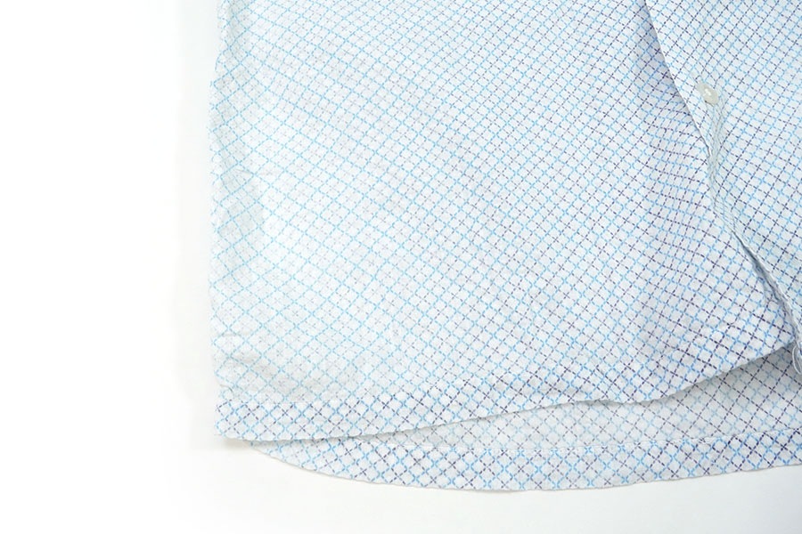 50'S～ SEAWANEE LOOP COLLAR S/S SHIRT (SIZE.SMALL)