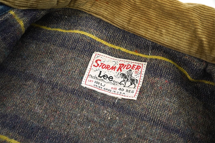 60's Lee 101-LJ ストームライダー 表記(40REG) | すべての商品