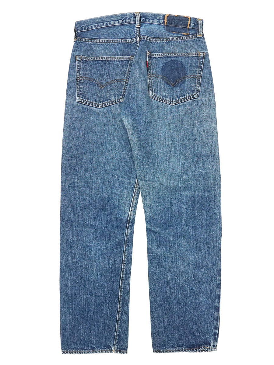 オリジナル 70s LEVI'S 501 66前期 W30 雰囲気良好 縦落ち 70's Levi's 501 66前期 デニムパンツ 縦落ち 良雰囲気 実寸(W30 L28