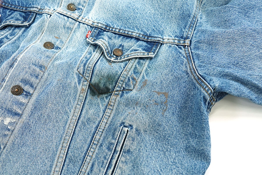 80's Levi's 70507 デニムジャケット 4ポケット 良色落ち 表記