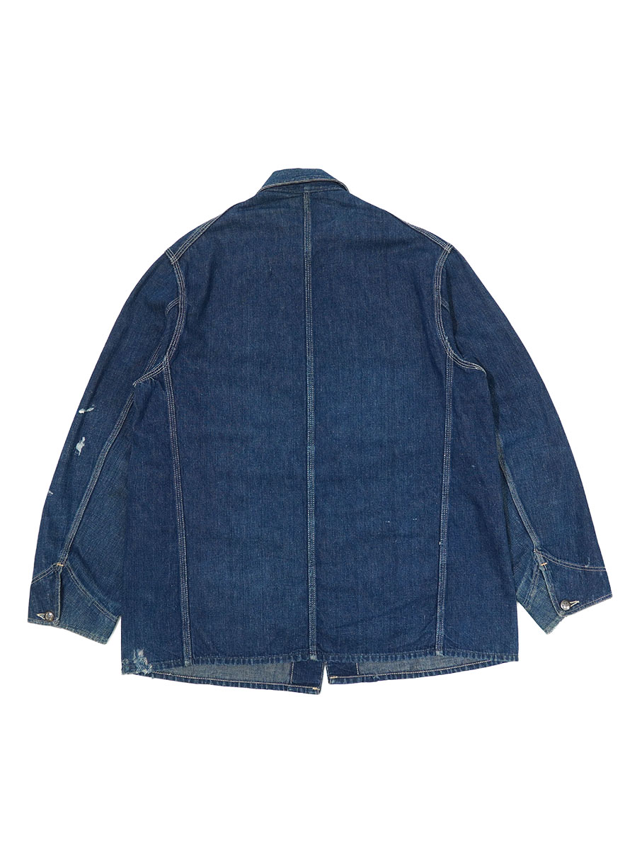 40'S SUPER OX HIDE DENIM CHORE JACKET (APPROX.42) | NEW ITEM