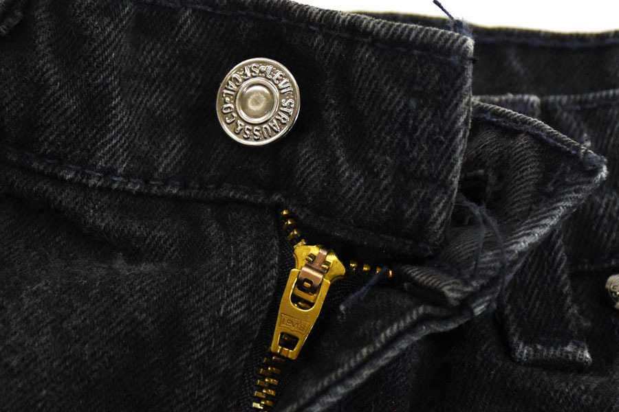 90's Levi's 545 ブラックデニム オリジナルショーツ 表記(W32) USA製