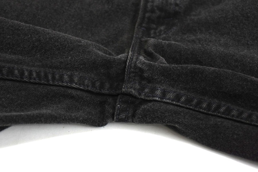 90's Levi's 545 ブラックデニム オリジナルショーツ 表記(W32) USA製