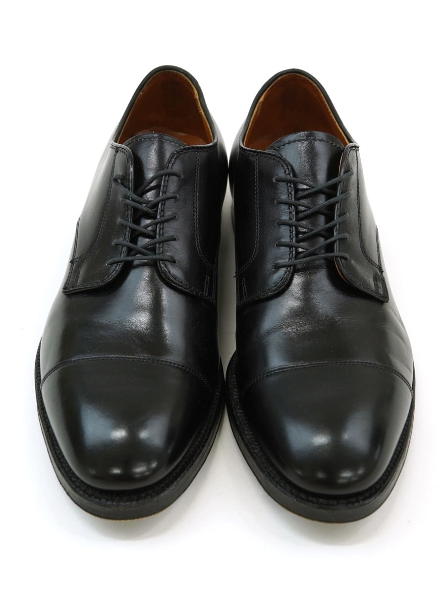 ALDEN BROOKS BROTHERS DRESS SHOES BLACK (SIZE.9 1/2D) MADE IN USA