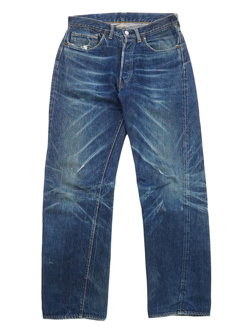 50's LEVI'S 501XX デニムパンツ ヒゲ・ ハチノス！ 実寸(W31 L31位