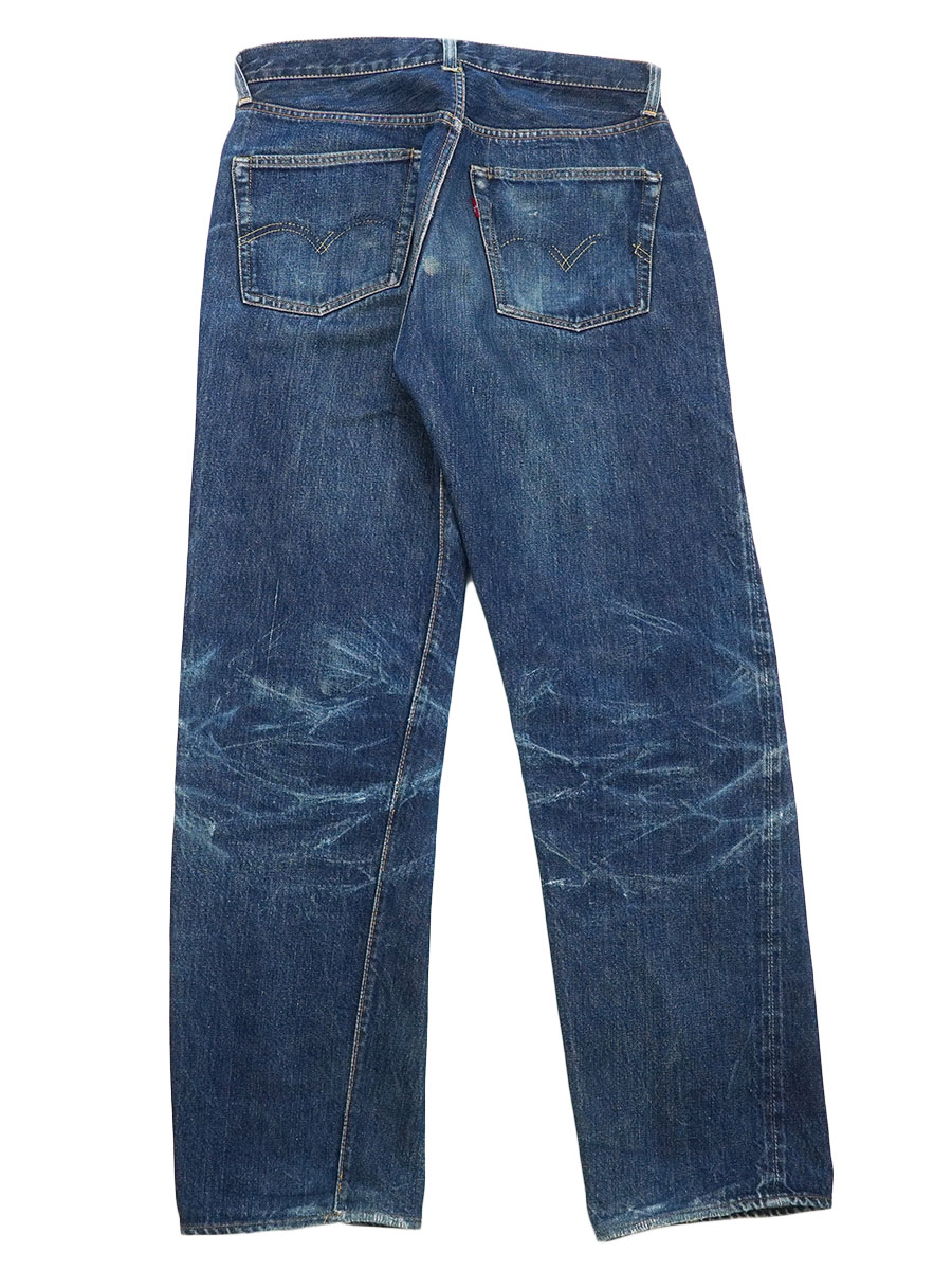 50's LEVI'S 501XX デニムパンツ ヒゲ・ ハチノス！ 実寸(W31 L31位