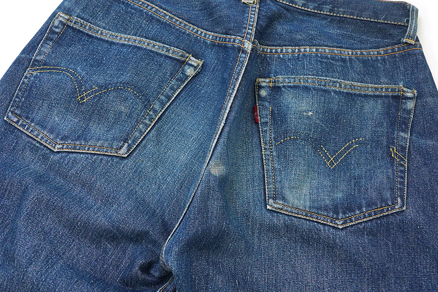 50's LEVI'S 501XX デニムパンツ ヒゲ・ ハチノス！ 実寸(W31 L31位