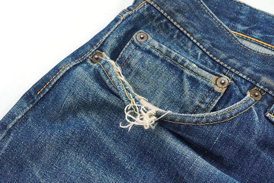 50's LEVI'S 501XX デニムパンツ ヒゲ・ ハチノス！ 実寸(W31 L31位)