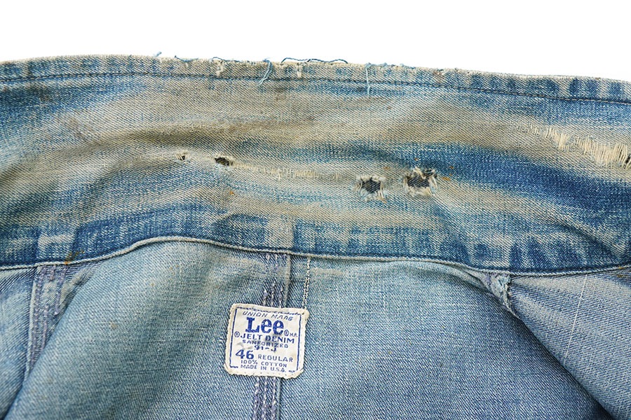 50s~60s LEE 91-J デニム カバーオール 雰囲気系 60's～ Lee 91-J デニムカバーオール 襤褸 渋雰囲気 表記(46) | NEW