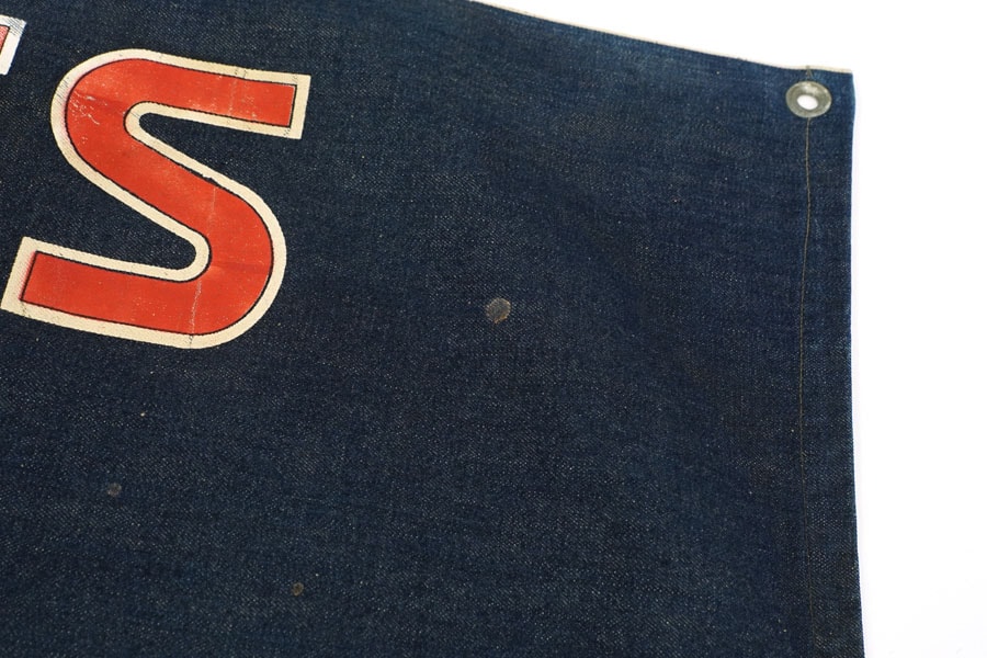 1920's～ Levi's ADVERTISING DENIM BANNER 1st