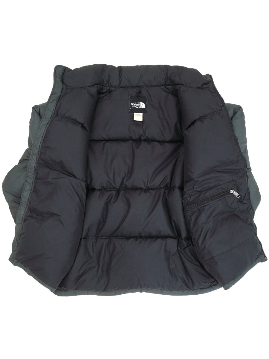 THE NORTH FACE ヌプシ ブラック ダウン ジャケット L 700 90's～ THE