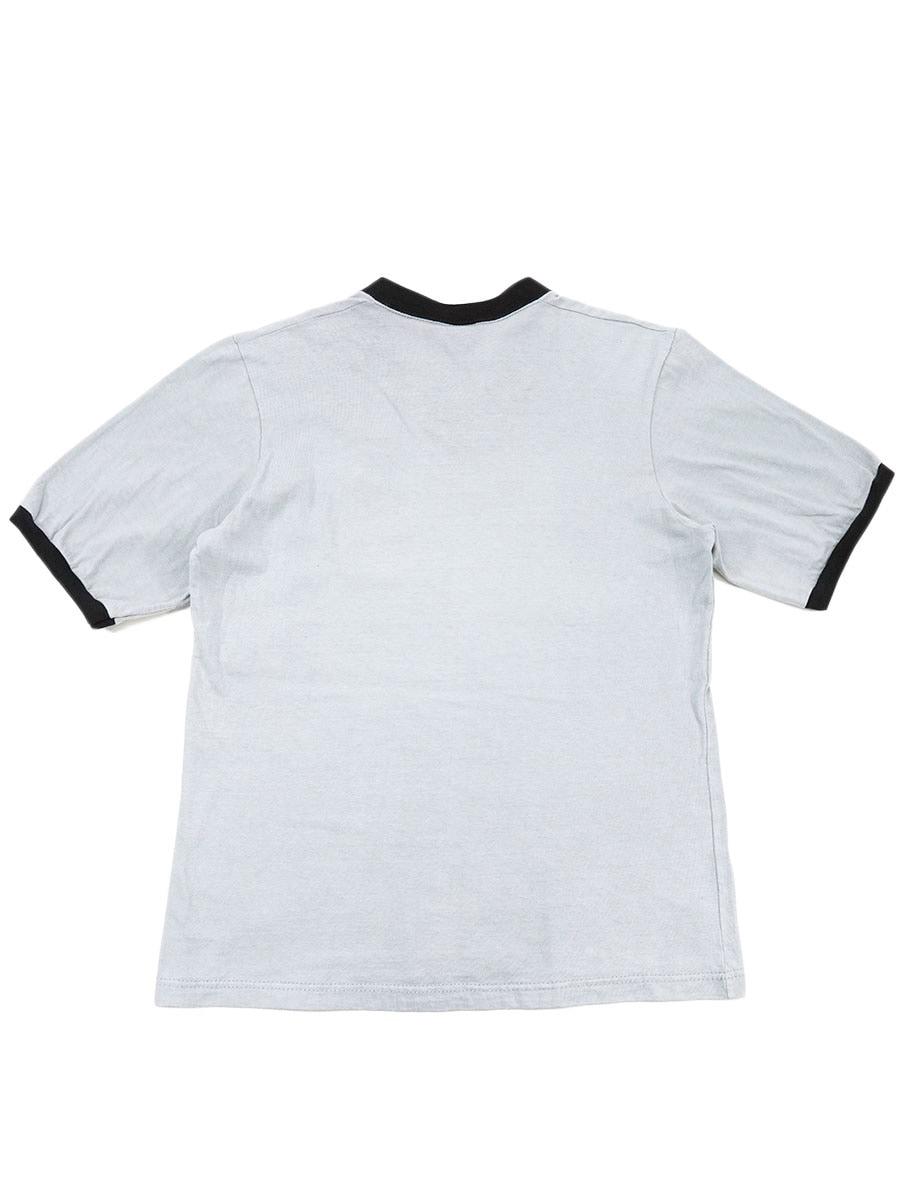 80s 無地Vネック　チャンピオン トリコタグ Tシャツ L 80s USA製 Championチャンピオン MASSACHUSETTS Vネック