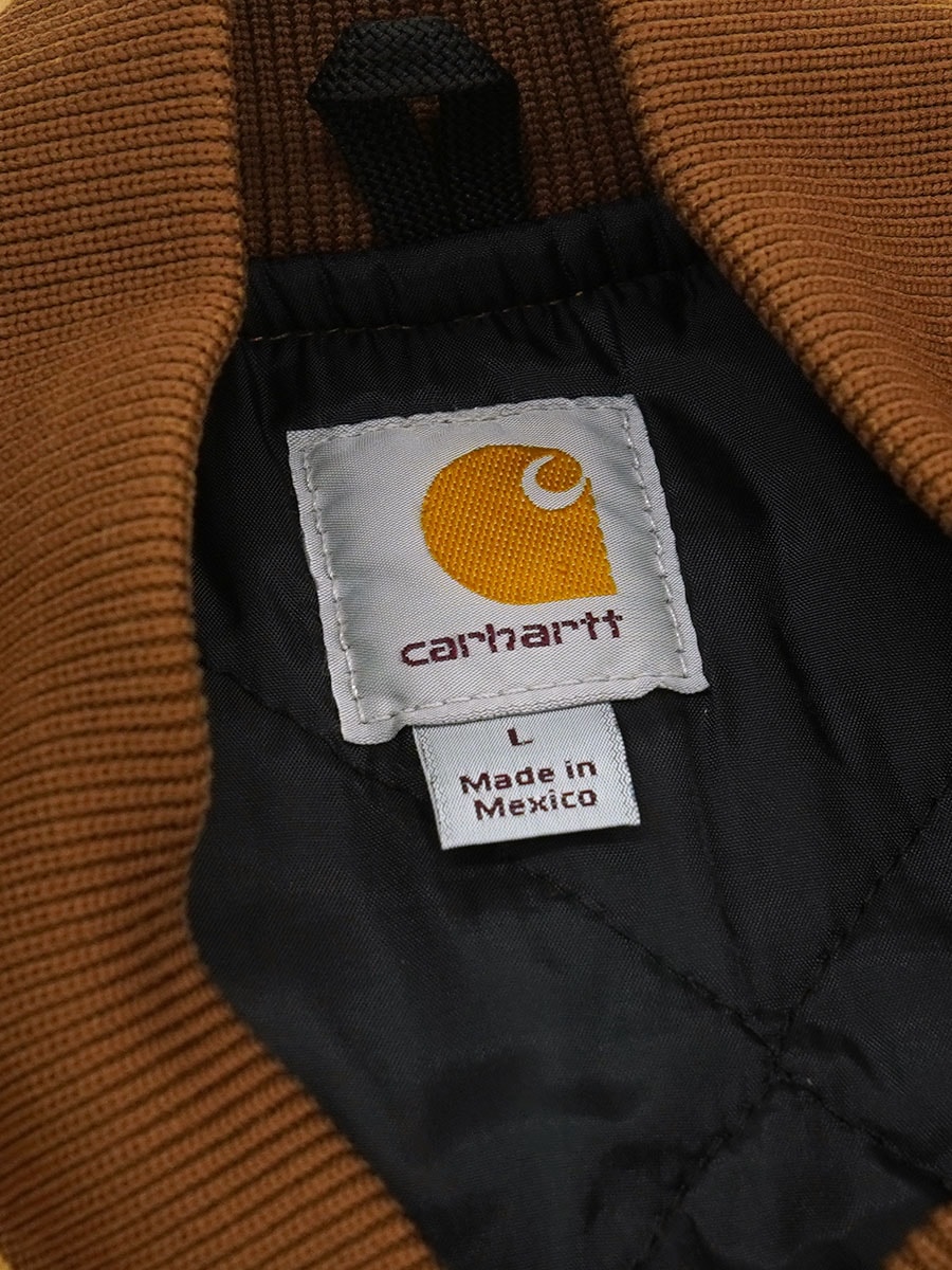 【美品】Carhartt ダックベスト L ダークブラウン メキシコ製 メキシコ製 カーハート ダックベスト ブラウン 表記(L) | すべての商品