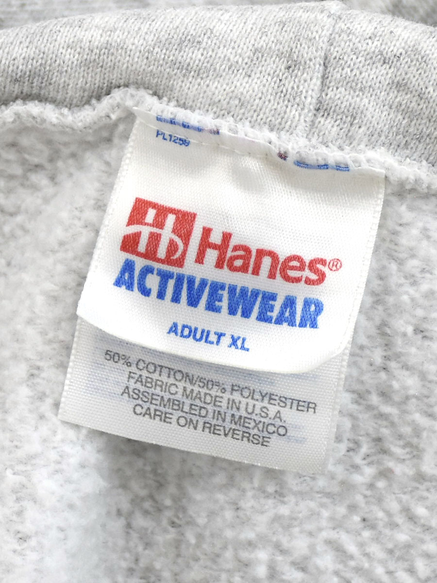 90's～ Hanes SPITFIRE WHEELS スウェットパーカ グレー 表記(XL)