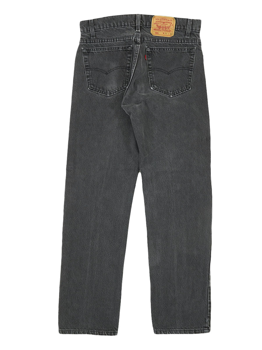 90's Levi's 505 ブラック デニムパンツ 表記(33x30) USA製 Rマーク